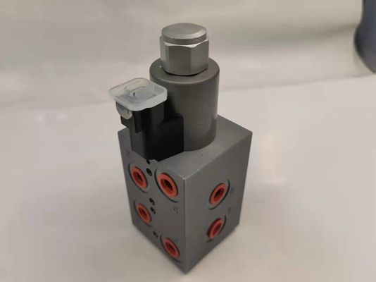 21MPa شیر سولینوئید هیدرولیک سفارشی 8 راه 2 موقعیت فشار 210bar