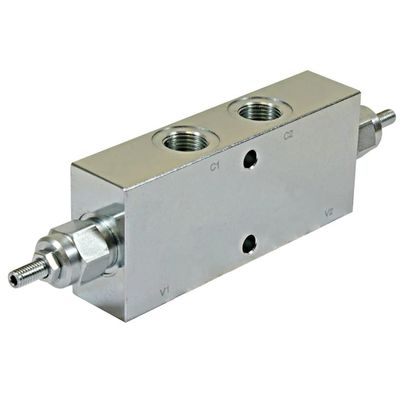 تعادل هیدرولیک بیش از دریچه مرکزی فولاد 350bar / 210bar فشار نامی