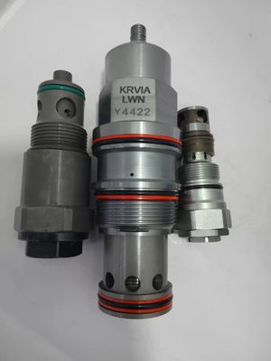 T-19A حفره دریچه کمک هیدرولیک 480 Lpm فشار دریچه کنترل تخلیه
