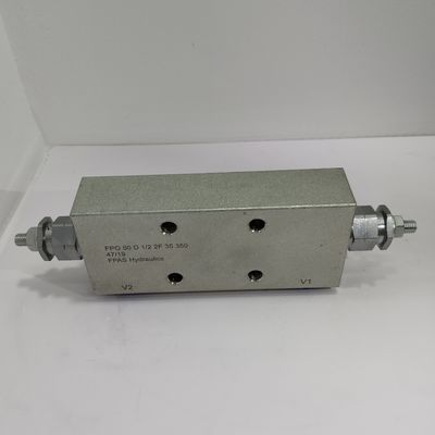 دو کارتریج دریچه تعادل هیدرولیکی دریچه دوگانه فوق مرکز