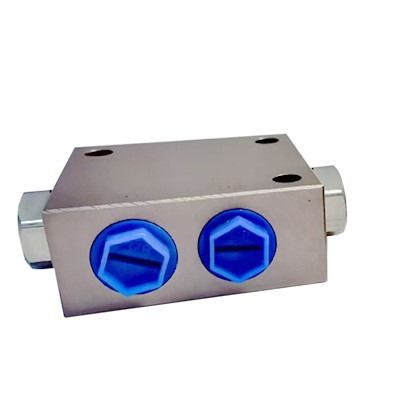 OEM / ODM دریچه قفل هیدرولیک فولاد دریچه کمک دوگانه KSPC-G1/4